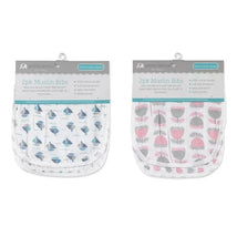 Petite L'Amour 2-Pack Muslin Bib - Colors May Vary Image 1