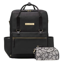 Petunia - Pickle Bottom Balance Backpack Diaper Bag, Black Matte Leatherette Image 3