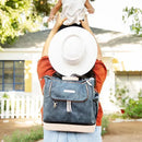 Petunia - Pivot Backpack Indigo/Blush Image 6