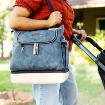 Petunia - Pivot Backpack Indigo/Blush Image 2