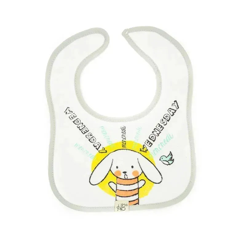 Piccolo Bambino 7 Days Of The Week Baby Bibs Image 5