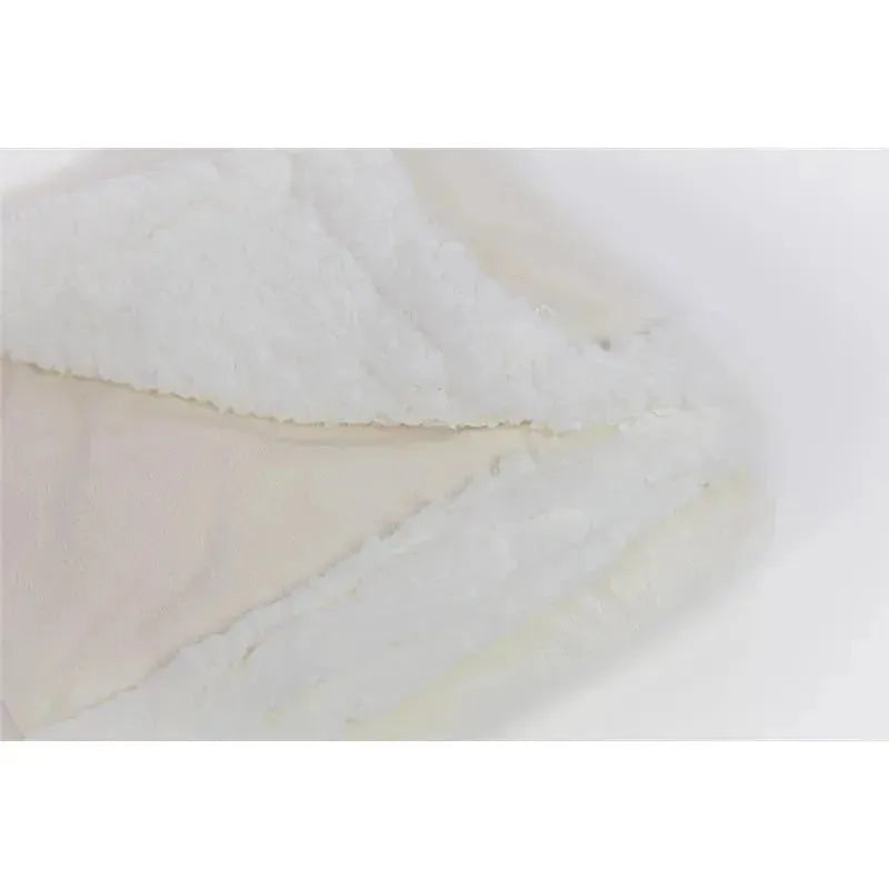 Piccolo Bambino Reversible Chamois Baby Blankets,Beige Image 2