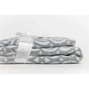 Piccolo Bambino Super Soft Stroller Baby Blankets,Grey Image 2