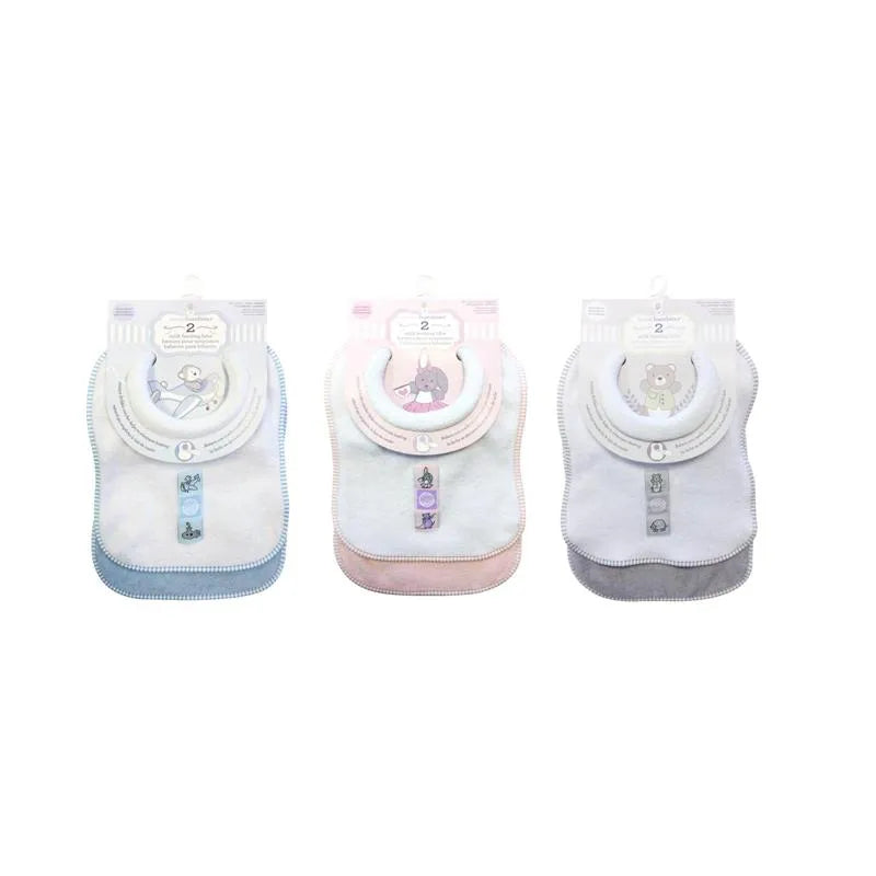 Piccolo Bambino Terry Milk Feeding Bib 2 Pack Image 1