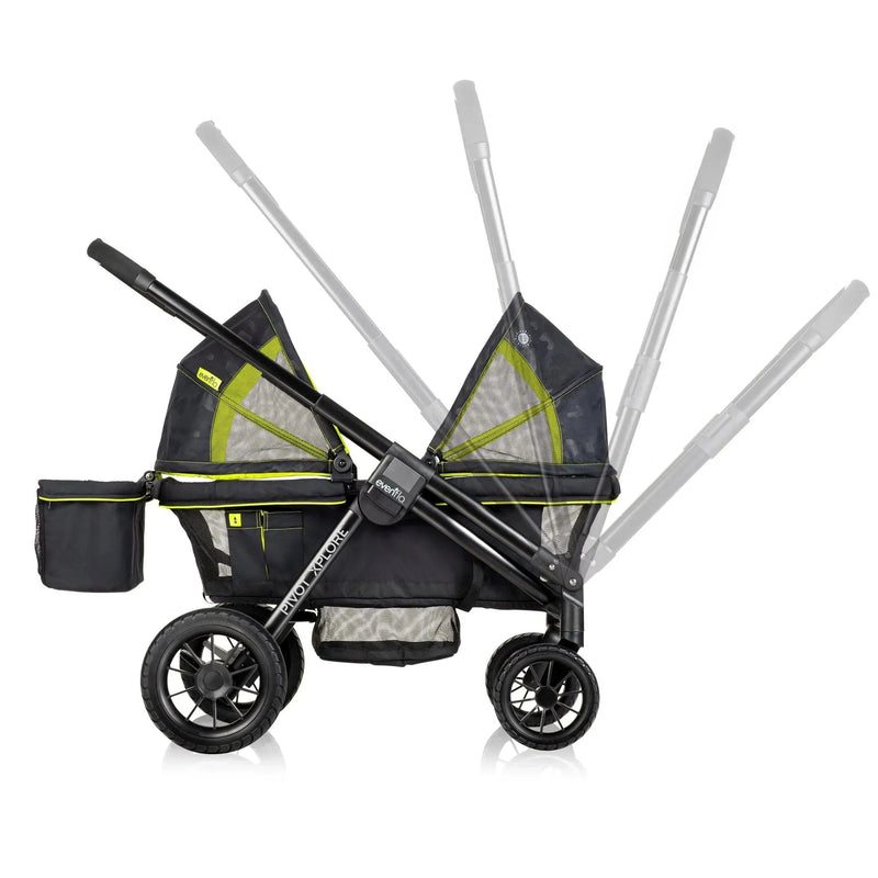 Pivot Xplore All-Terrain Stroller Wagon - MacroBaby