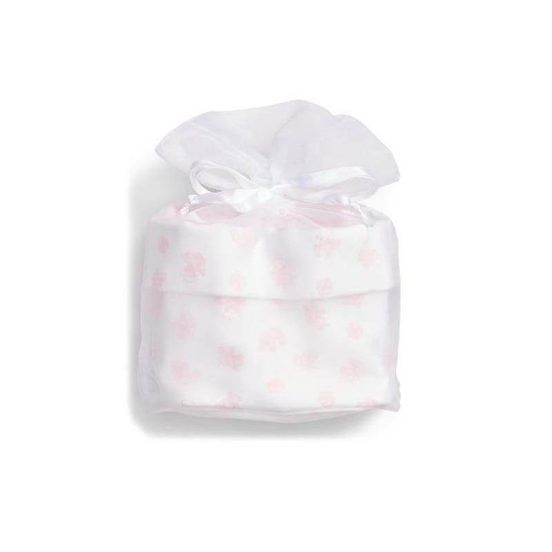 Polo Ralph Lauren Baby - 4Pk Long-Sleeve Interlock Coverall, Bib, Beanie & Print Knit Caddy, Delicate Pink Image 3