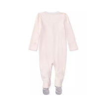 Polo Ralph Lauren Baby - Girl Long-Sleeve Organic Cotton Interlock Knit Coverall, Delicate Pink Image 2