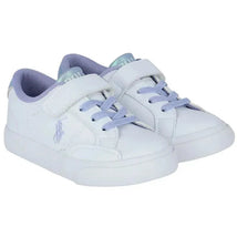 Polo Ralph Lauren Baby - Girl White Logo Trainers Image 1