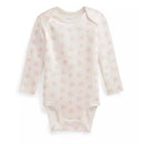 Polo Ralph Lauren Baby - Long-Sleeve Organic Cotton Interlock Knit Bodysuit, Pink Image 1