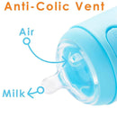 Pop Yum - Baby Bottle Starter Set 4 Pack, Blue Image 6