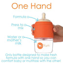 Pop Yum - Baby Bottle Starter Set 4 Pack, Orange Image 8