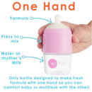Pop Yum - Baby Bottle Starter Set 4 Pack, Pink Image 4
