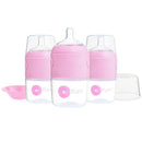 Popyum - 3Pk Anti-Colic Formula Making Baby Bottle 5 Oz, Pastel Purple Image 2