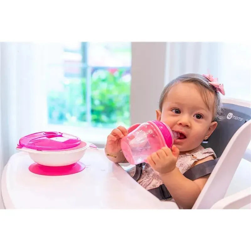 Primo Passi Baby Suction Bowl Feeding Set, Pink Image 5