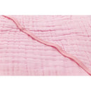 Primo Passi - Baby Hooded Muslin Towel, Light Pink Image 4