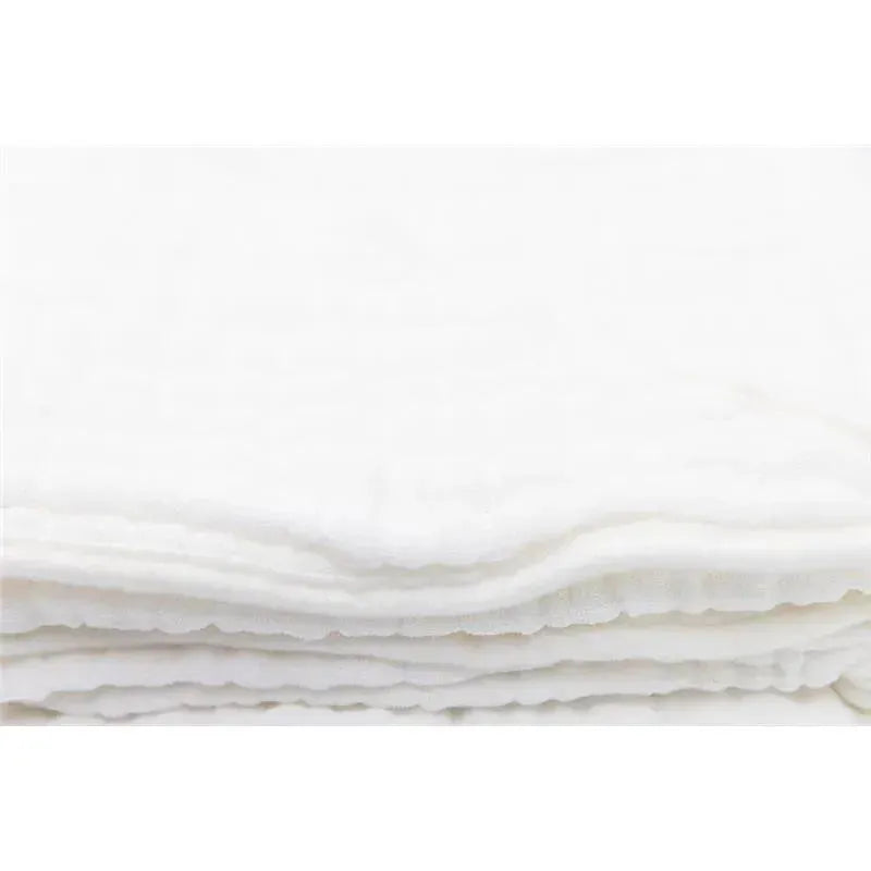 Primo Passi Hooded Muslin Towel, White | Baby Hooded Towels | Kids Hooded Towels Image 3