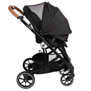 Primo Passi - Icon V2 Stroller, Newborn to Toddler with Reversible Seat & Compact Fold, All Black Image 8
