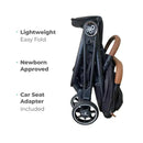 Primo Passi - Icon Travel Stroller Special Edition, Black Image 4