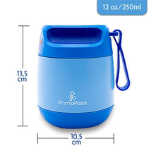 Primo Passi - Insulated Food Jar, 12 oz/350ml, Blue | Baby Insulated Food Container Image 2