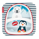 Primo Passi Kids Bamboo Dinnerware Set - Winter Friends Image 2