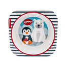 Primo Passi Kids Bamboo Dinnerware Set - Winter Friends Image 3