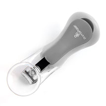 Primo Passi Nail Clipper W/ Magnifier - Grey Image 2