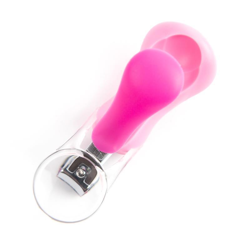 Primo Passi - Pink Baby Nail Clipper With Magnifier Image 3