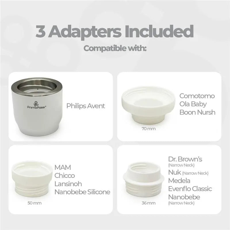 Primo Passi - Portable Bottle Warmer, White Image 4