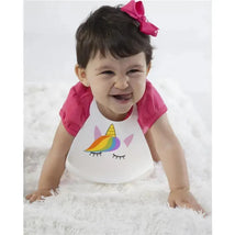 Primo Passi - Silicone Baby Bib, Unicorn Image 2