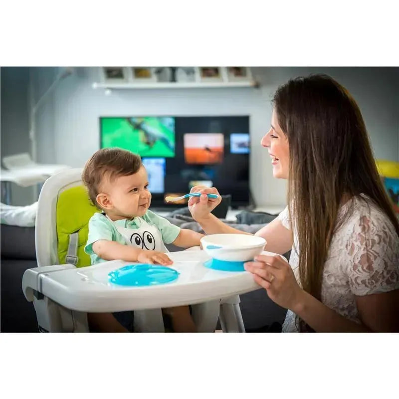 Primo Passi - Silicone Baby Bib, White Face Image 5