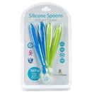Primo Passi - 4Pk Silicone Spoon, Blue/Green Image 1