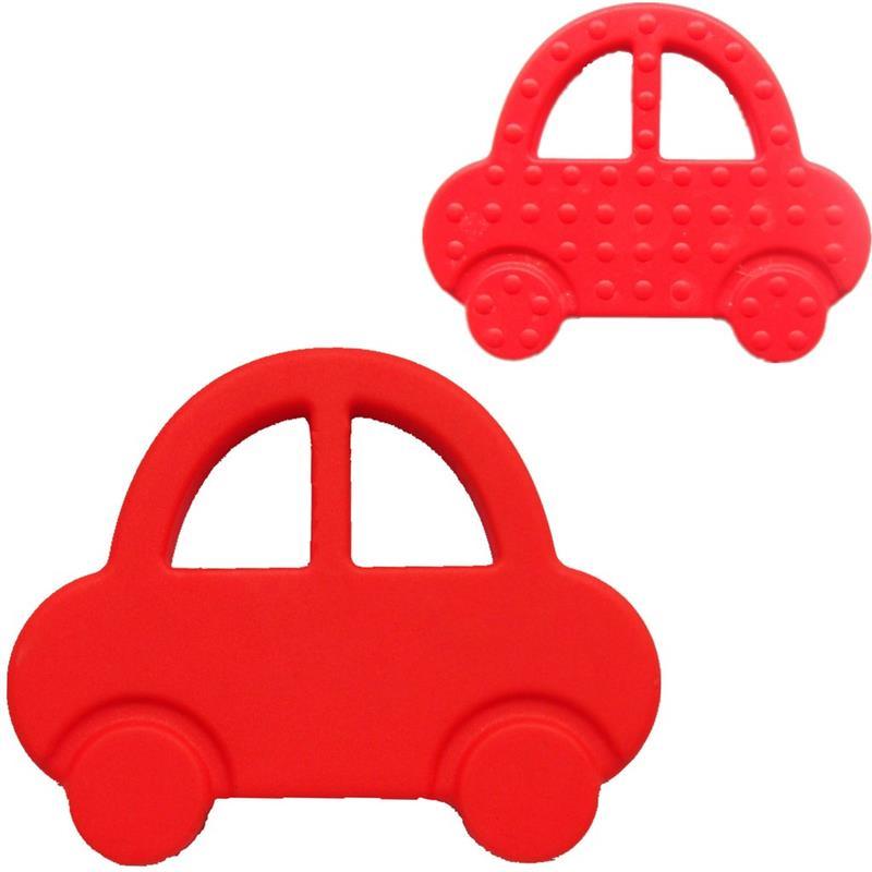 Primo Passi - Silicone Baby Teether, Red Image 3