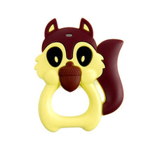 Primo Passi - Silicone Teether, Squirrel Yellow Image 1