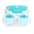 Primo Passi - 2Pk Blue Sippy Cups 4M, 5 Oz Image 3