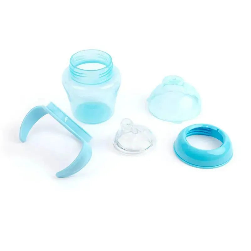 Primo Passi - 2Pk Blue Sippy Cups 4M, 5 Oz Image 2