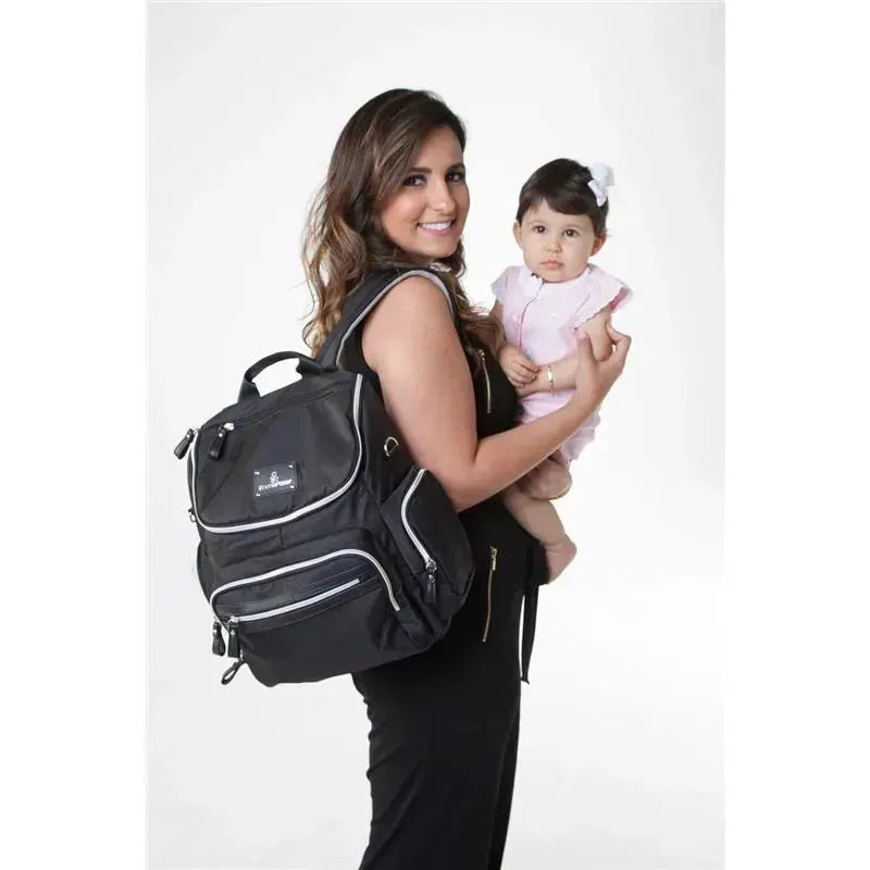 Primo Passi - Vittoria Diaper Bag Backpack, Black Image 8