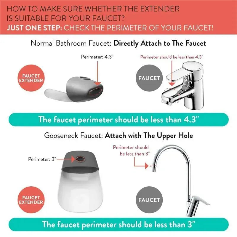 Prince Lionheart - Faucet Extender, Galactic Gray Image 4