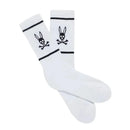 Psycho Bunny Kids - Mens Socks, White Image 1