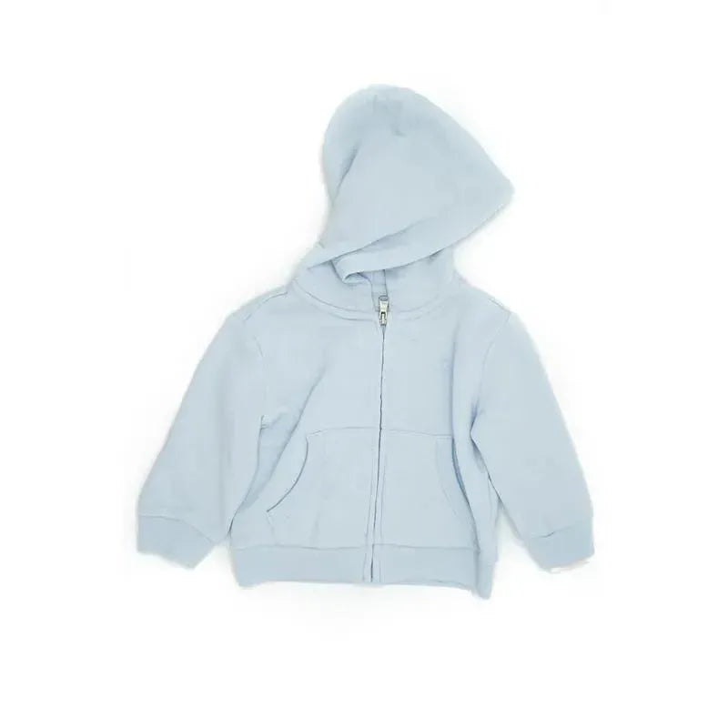 Ralph Lauren Baby Blue 2pc Baby Boy Hoodie & Baby Boy Sweatpants Set Image 5