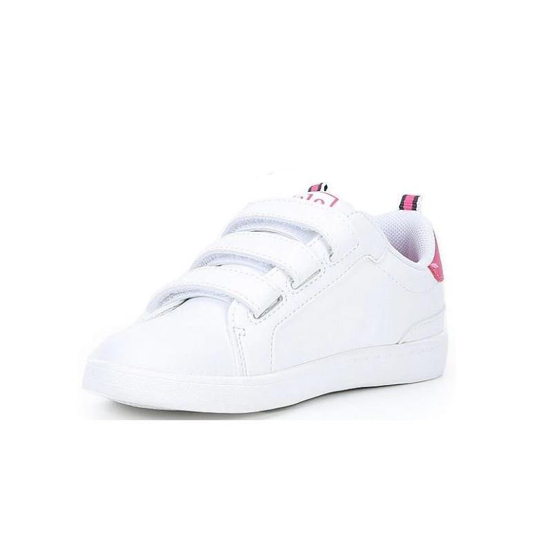 Ralph Lauren Baby - Girl Heritage Court Bear Sneakers, White Image 3