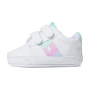 Ralph Lauren Baby - Girl Sayer EZ Rainbow Detail Sneaker Crib Shoes, White Image 4