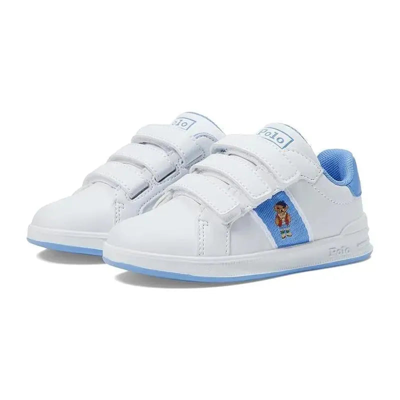 Ralph Lauren Baby - Heritage Court Ii Bear Ez Sneaker Image 1