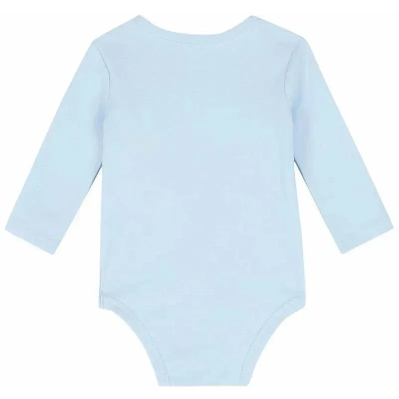 Ralph Lauren Baby - Long-Sleeve Crewneck Bodysuit, Beryl Blue Image 2