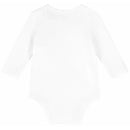 Ralph Lauren Baby - Long-Sleeve Crewneck Bodysuit, White Image 2