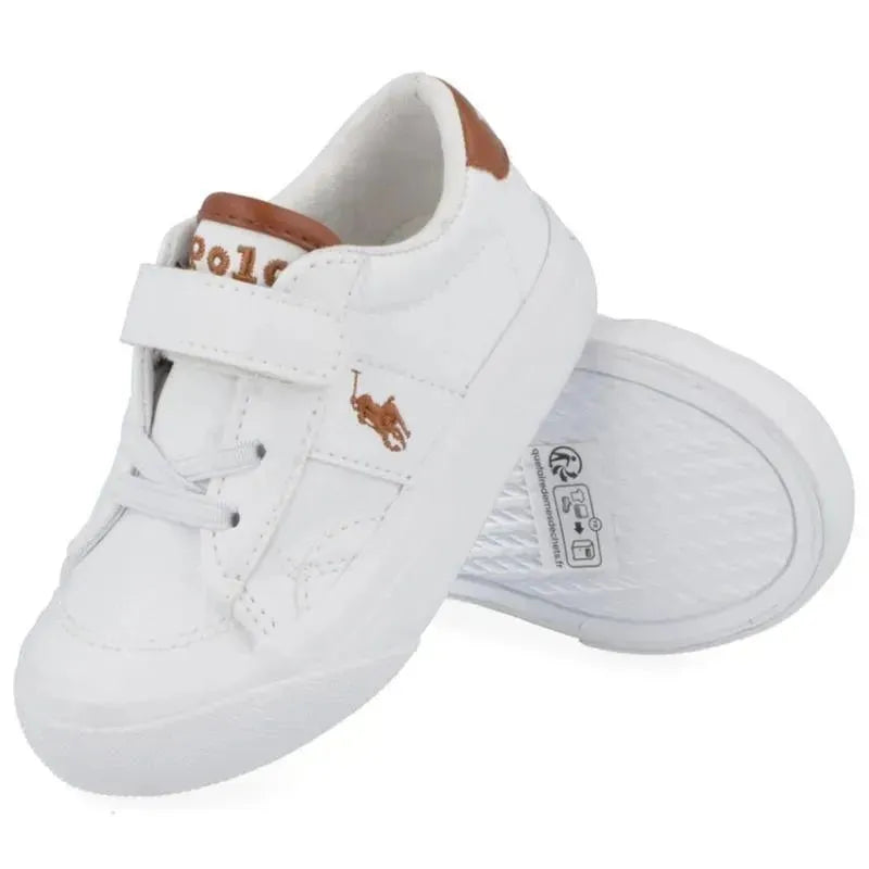 Ralph Lauren Baby - Ryley White Tumbled & Tan Burnished Image 1