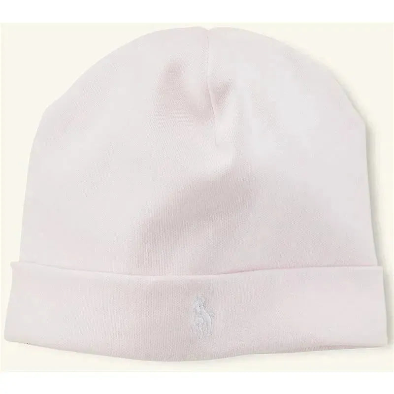 Ralph Lauren Beanie Baby Hat , Delicate Pink Image 1