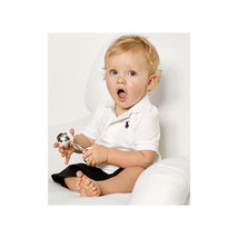 Ralph Lauren Classic White Baby Boy Polo Shirt Image 3