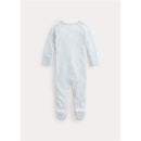 Ralph Lauren - Cotton Interlock Polo Coverall, Beryl Blue Image 3