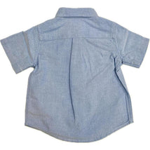 Ralph Lauren - Short-Sleeve Oxford Sport Shirt - Solid 6M Blue Image 2