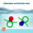Razbaby - Razberry Teether, Red/Green Image 8